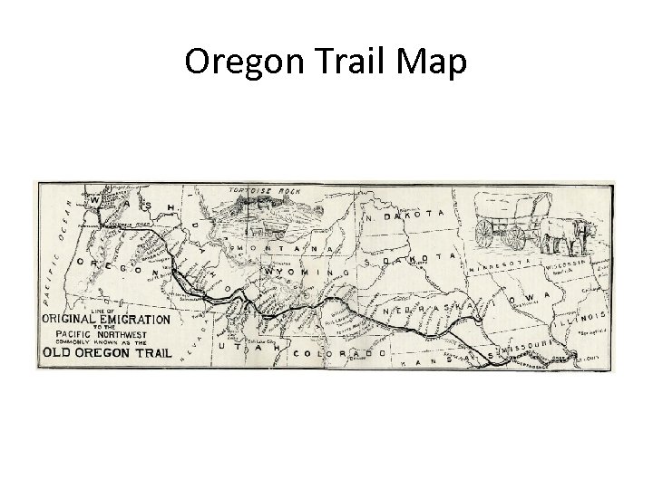 Oregon Trail Map 