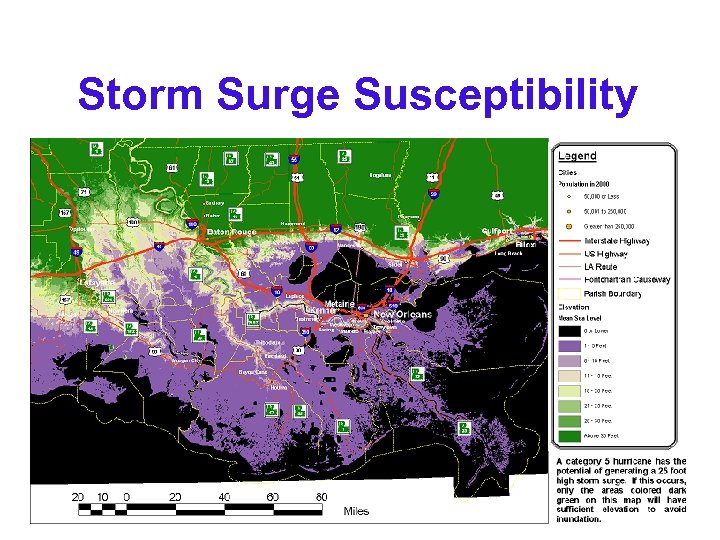 Storm Surge Susceptibility 