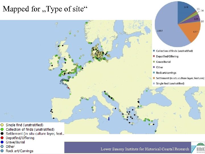 Mapped for „Type of site“ Lower Saxony Institute for Historical Coastal Research 