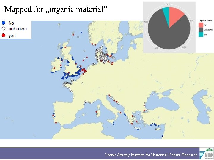 Mapped for „organic material“ Lower Saxony Institute for Historical Coastal Research 
