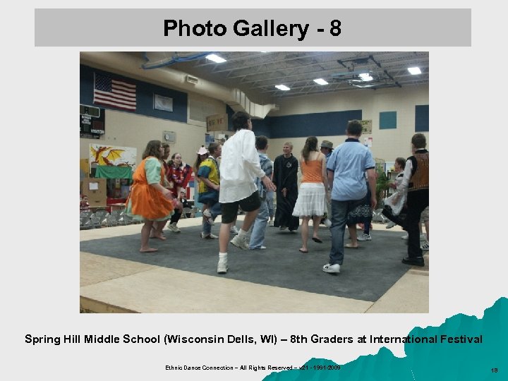 Photo Gallery - 8 Spring Hill Middle School (Wisconsin Dells, WI) – 8 th