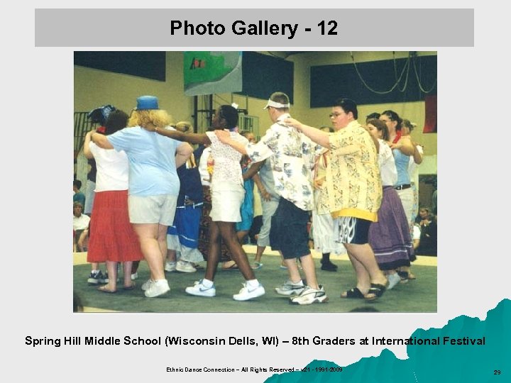 Photo Gallery - 12 Spring Hill Middle School (Wisconsin Dells, WI) – 8 th