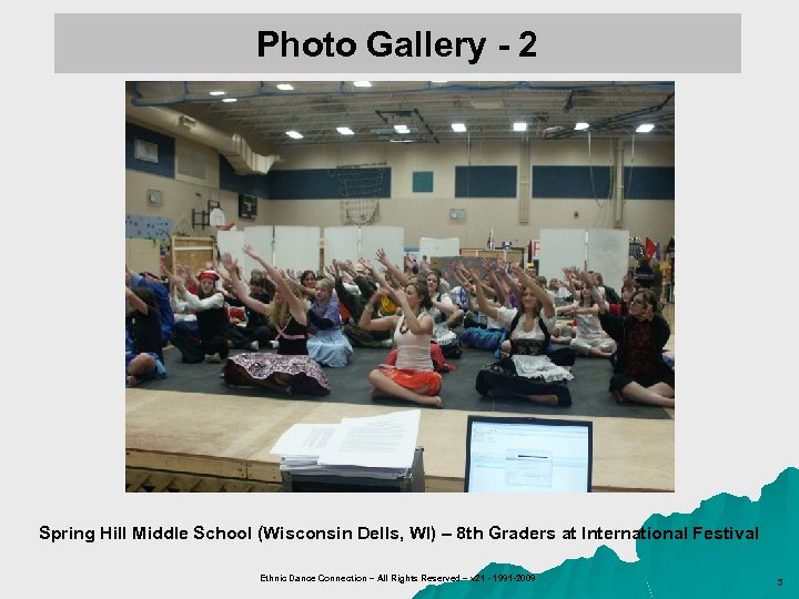 Photo Gallery - 2 Spring Hill Middle School (Wisconsin Dells, WI) – 8 th