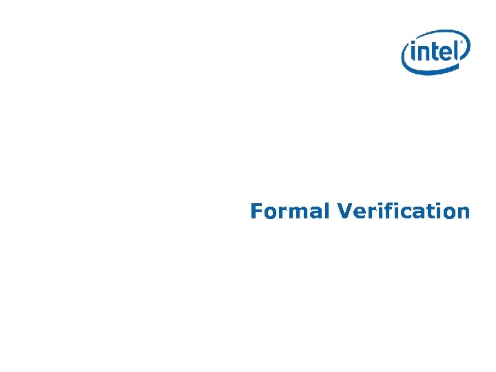 Formal Verification 