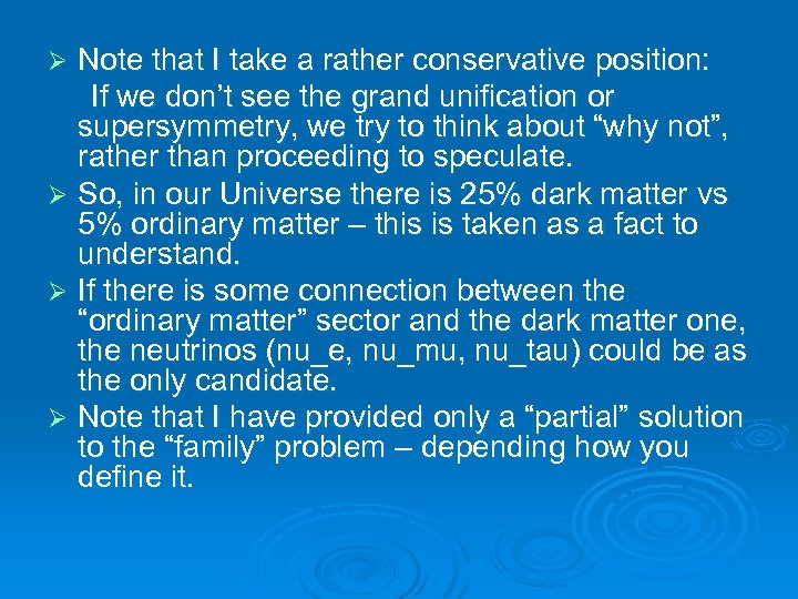 Note that I take a rather conservative position: If we don’t see the grand