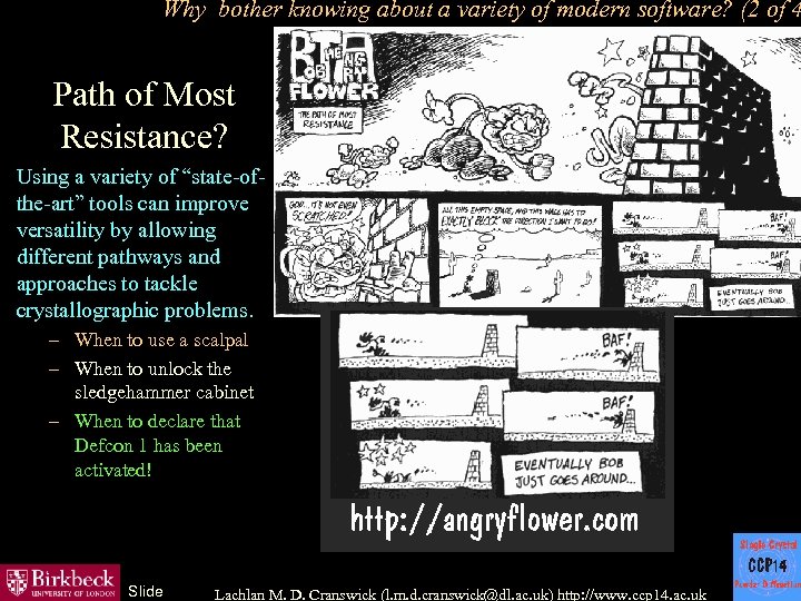 Why bother knowing about a variety of modern software? (2 of 4 Path of
