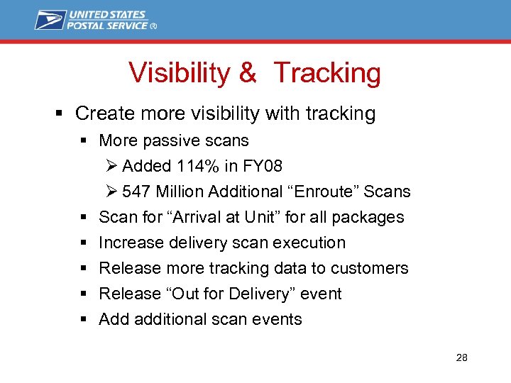 Visibility & Tracking § Create more visibility with tracking § More passive scans Ø