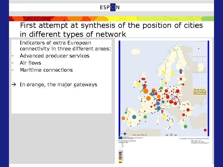 15/25 First attempt at synthesis of the position of cities in different types of