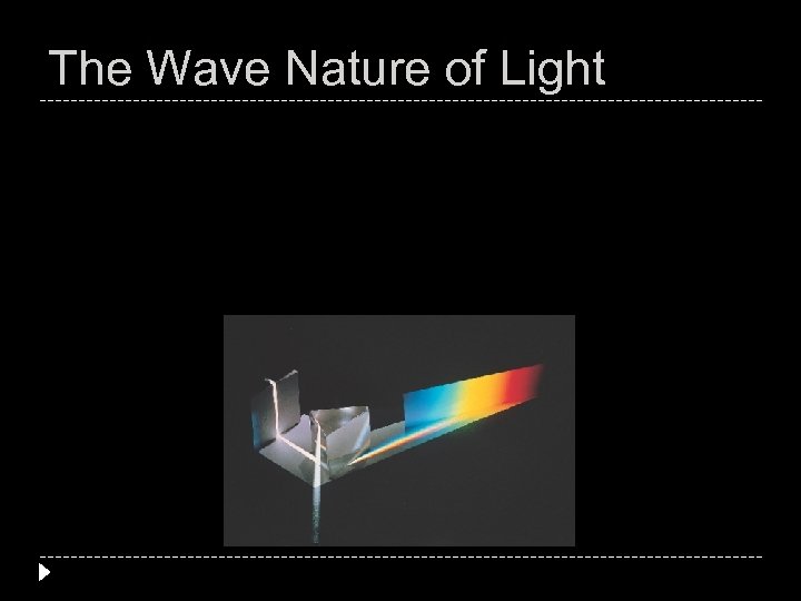 The Wave Nature of Light 