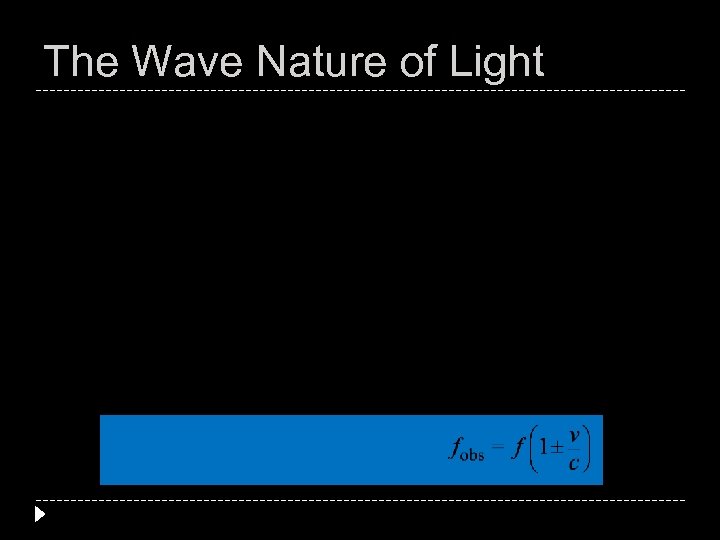 The Wave Nature of Light 