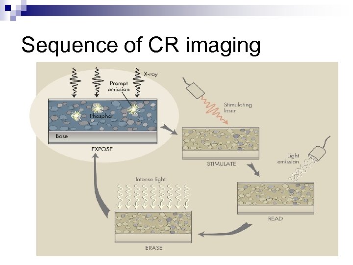 Sequence of CR imaging 