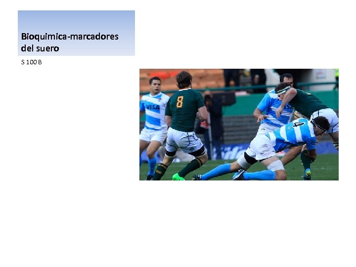 Bioquimica-marcadores del suero S 100 B 