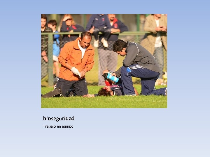 bioseguridad Trabajo en equipo 