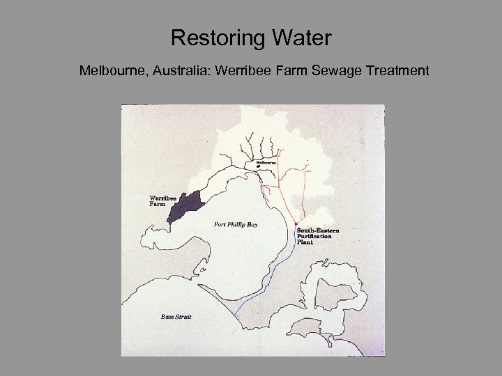 Restoring Water Melbourne, Australia: Werribee Farm Sewage Treatment 