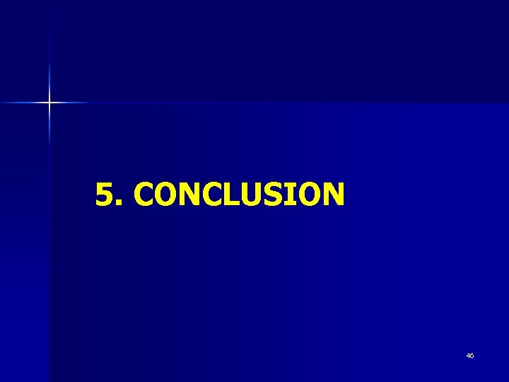 5. CONCLUSION 46 