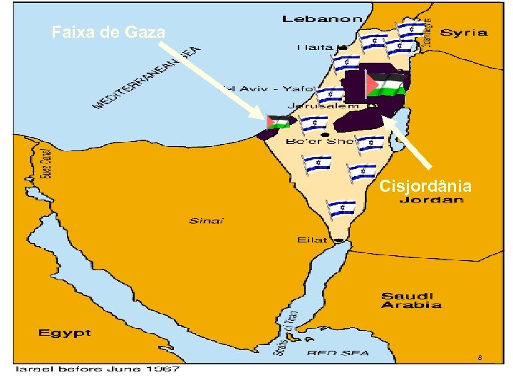 Faixa de Gaza Cisjordânia 8 