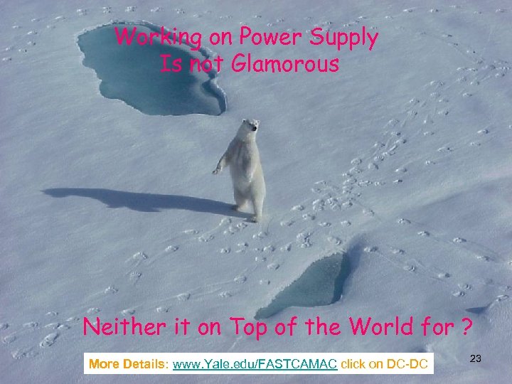 Working on Power Supply Is not Glamorous Neither it on Top of the World