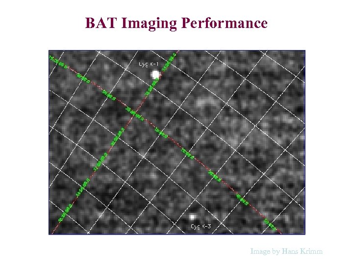 BAT Imaging Performance Image by Hans Krimm 