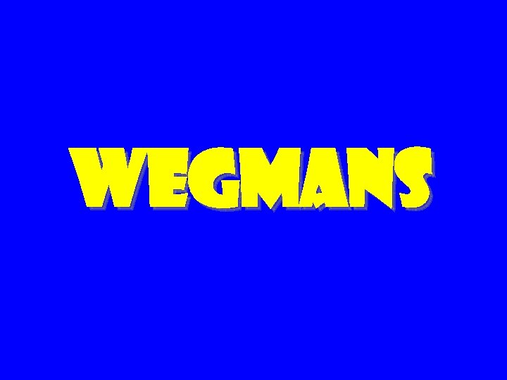 Wegmans 