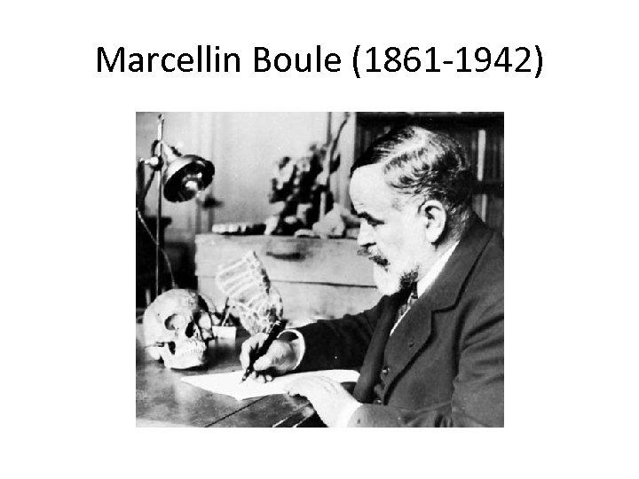 Marcellin Boule (1861 -1942) 