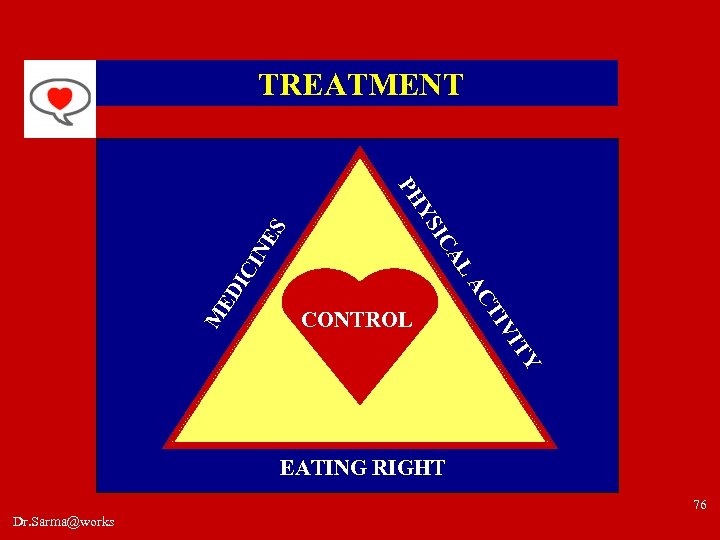 TREATMENT ES ED TY VI M TI AC IC AL IN IC YS PH