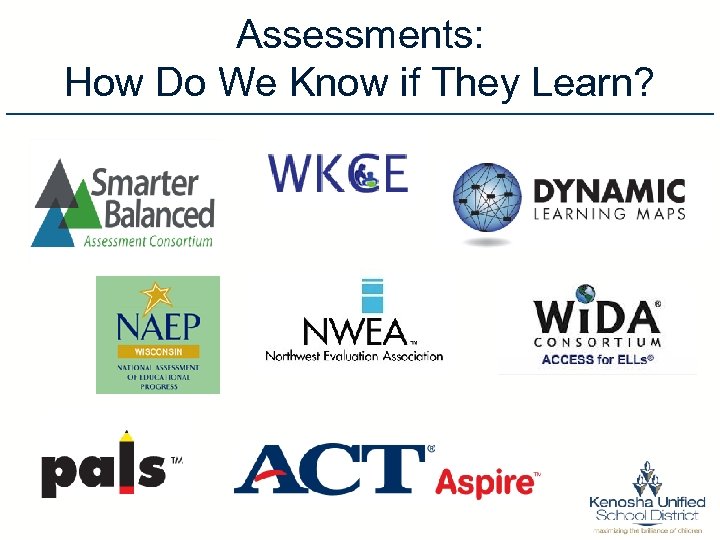 Assessments: How Do We Know if They Learn? 