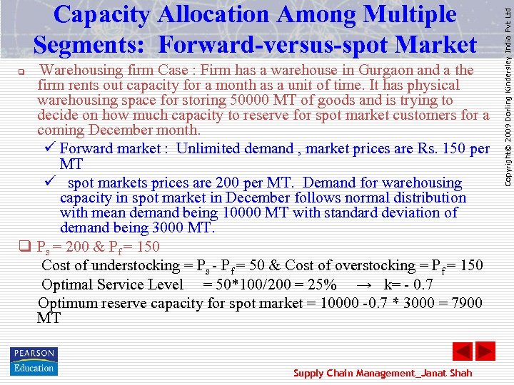 Warehousing firm Case : Firm has a warehouse in Gurgaon and a the firm