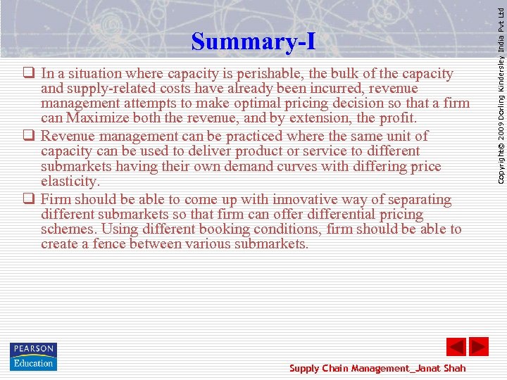 q In a situation where capacity is perishable, the bulk of the capacity and