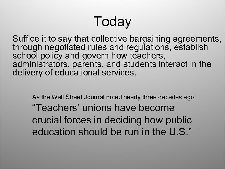 Today Suffice it to say that collective bargaining agreements, through negotiated rules and regulations,