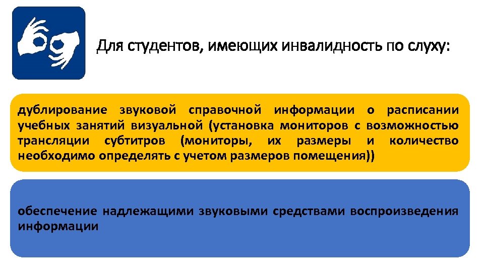 Инвалидность по слуху. Дублирование для инвалидов по слуху и зрению звуковой. Звуковая информация для инвалидов по зрению и слуху. Дублирование звуковой информации. Дублирование звуков справочной информации для слабослышащих.