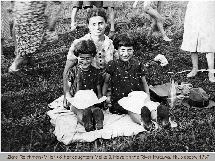 Yehudah Hofman (who came from Eretz Israel to bring his bride back with him)