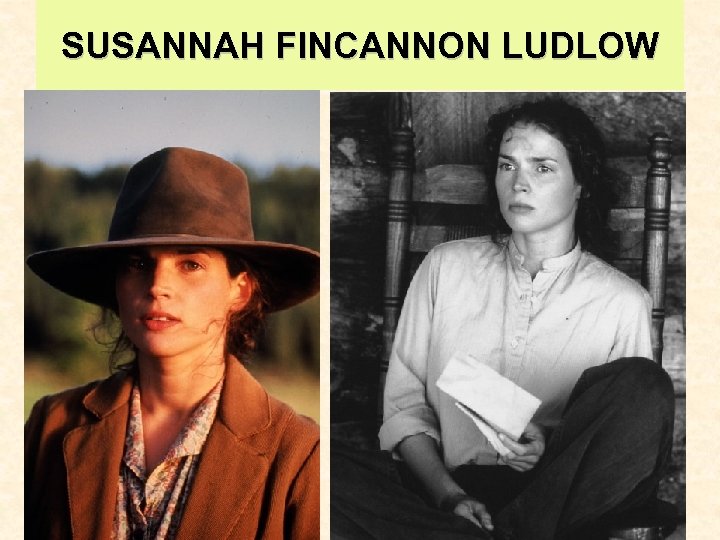 SUSANNAH FINCANNON LUDLOW 