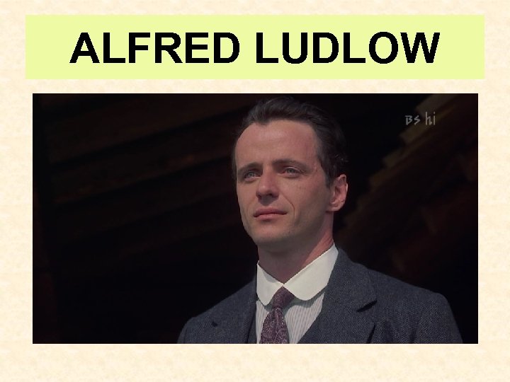 ALFRED LUDLOW 