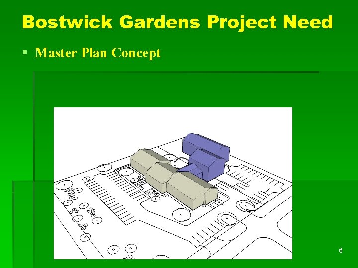 Bostwick Gardens Project Need § Master Plan Concept Bishop t e. S Hillel org