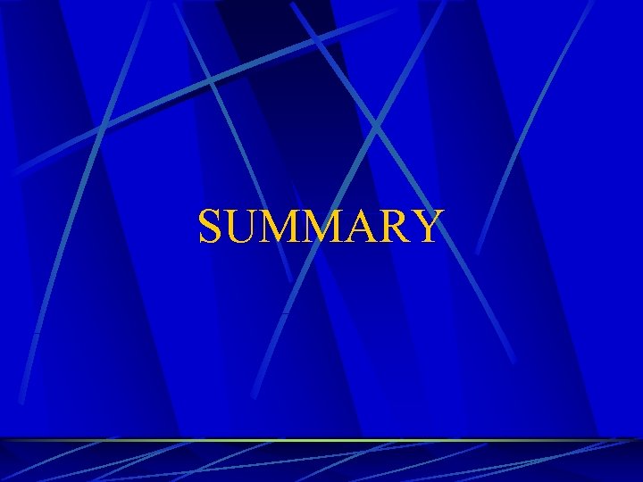 SUMMARY 