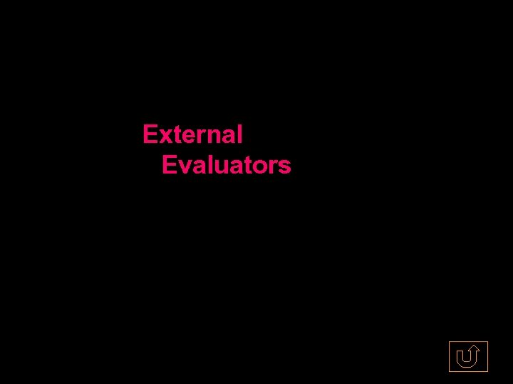 External Evaluators 