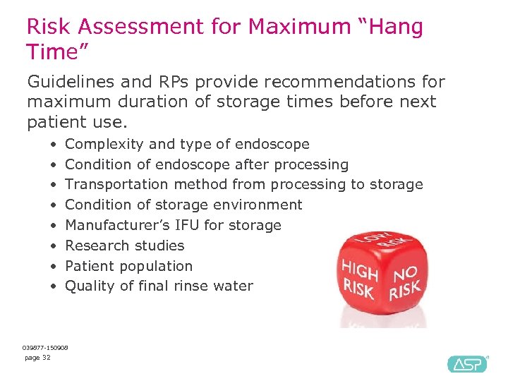 Risk Assessment for Maximum “Hang Time” Guidelines and RPs provide recommendations for maximum duration