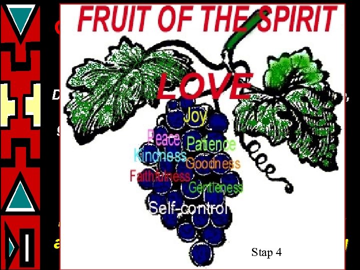 GAWES VAN DIE GEES en VRUG VAN DIE GEES? Die vrug van die Gees,