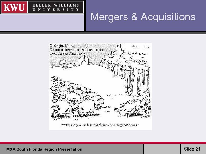 Mergers & Acquisitions M&A South Florida Region Presentation Slide 21 
