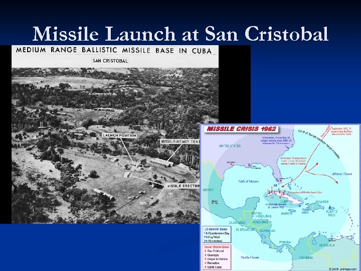 Missile Launch at San Cristobal 