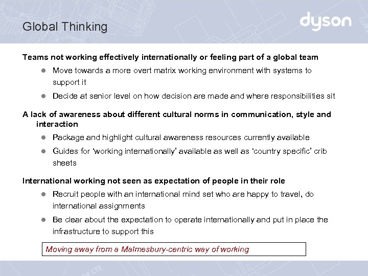 Global Thinking Teams not working effectively internationally or feeling part of a global team