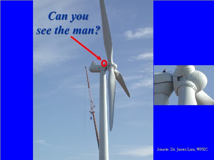Can you see the man? Source: Dr. James Liao, WFEC 