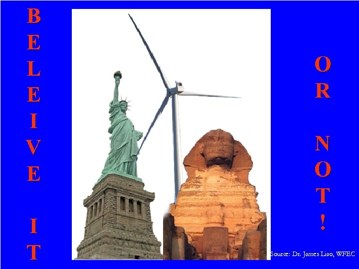 B E L E I V E I T O R N O T