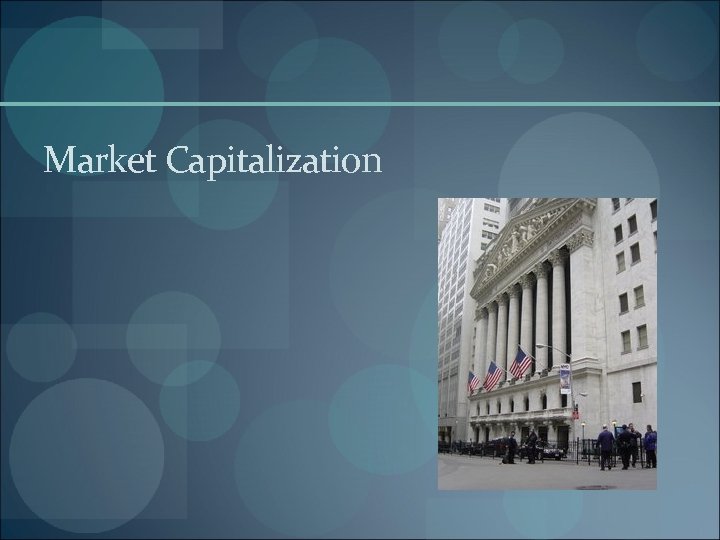 Market Capitalization 