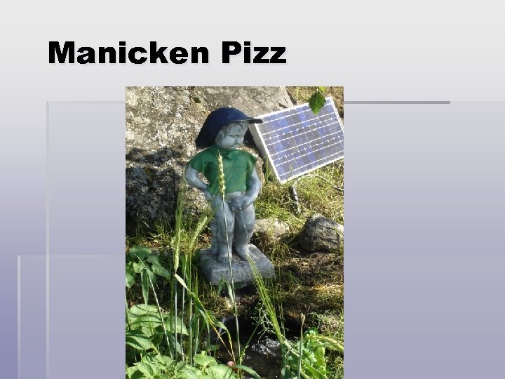 Manicken Pizz 