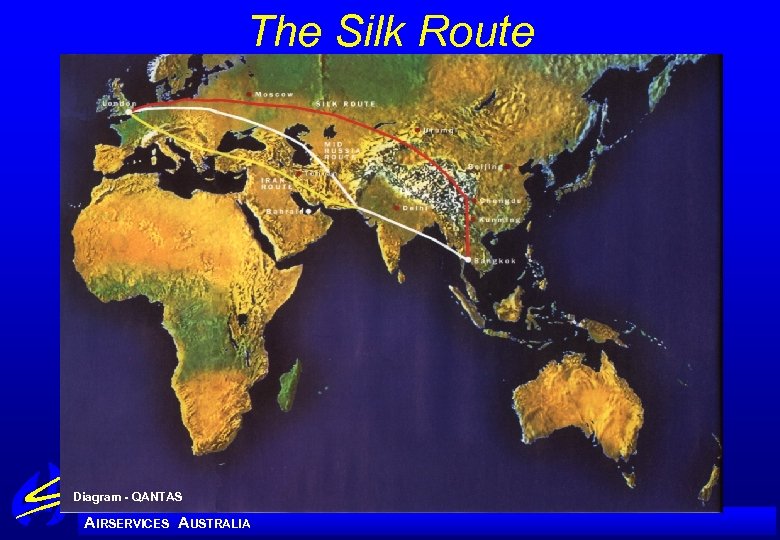 The Silk Route Diagram - QANTAS A IRSERVICES AUSTRALIA 