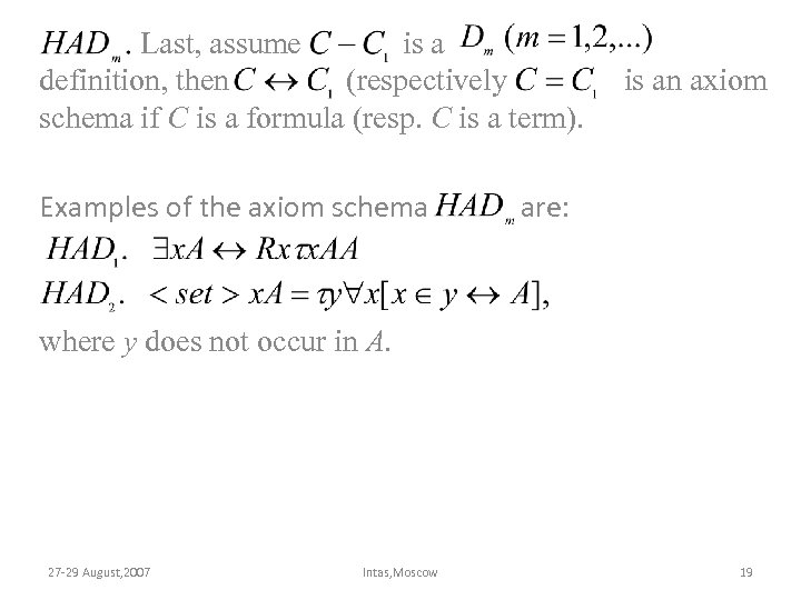 Last, assume is a definition, then (respectively schema if C is a formula (resp.