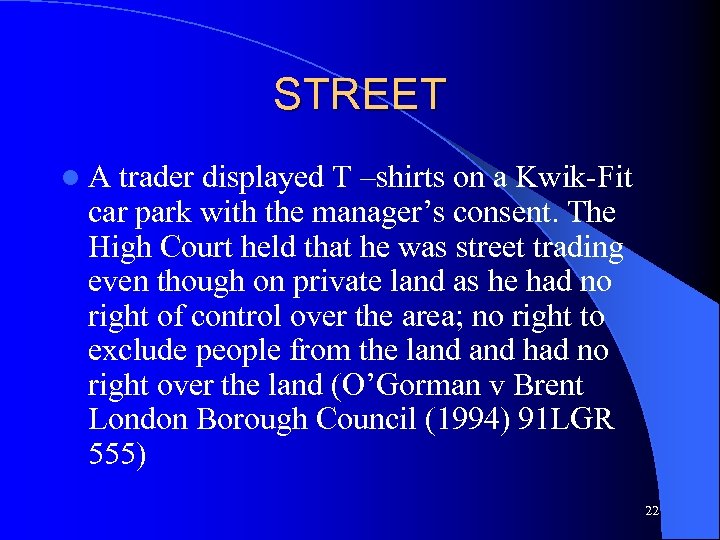 STREET l. A trader displayed T –shirts on a Kwik-Fit car park with the