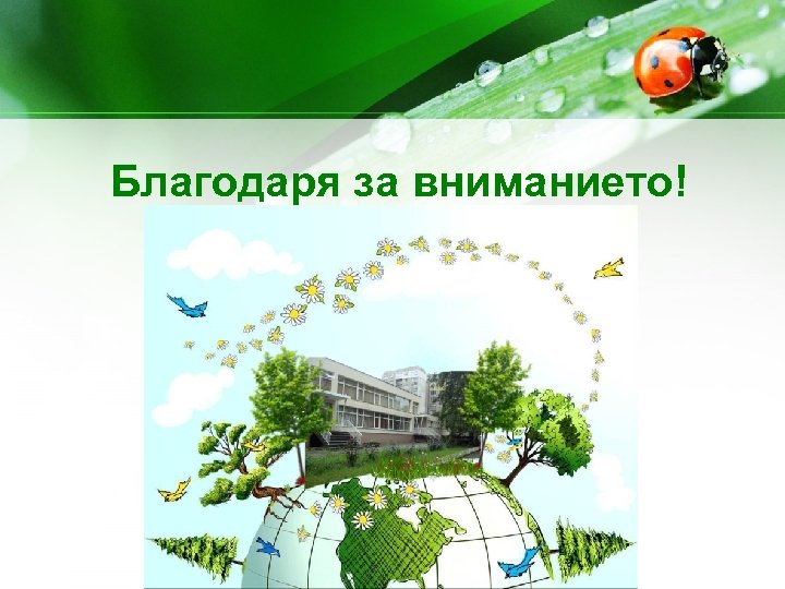 Благодаря за вниманието! 