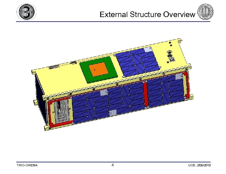  External Structure Overview TRIO-CINEMA 4 UCB, 2/08/2010 